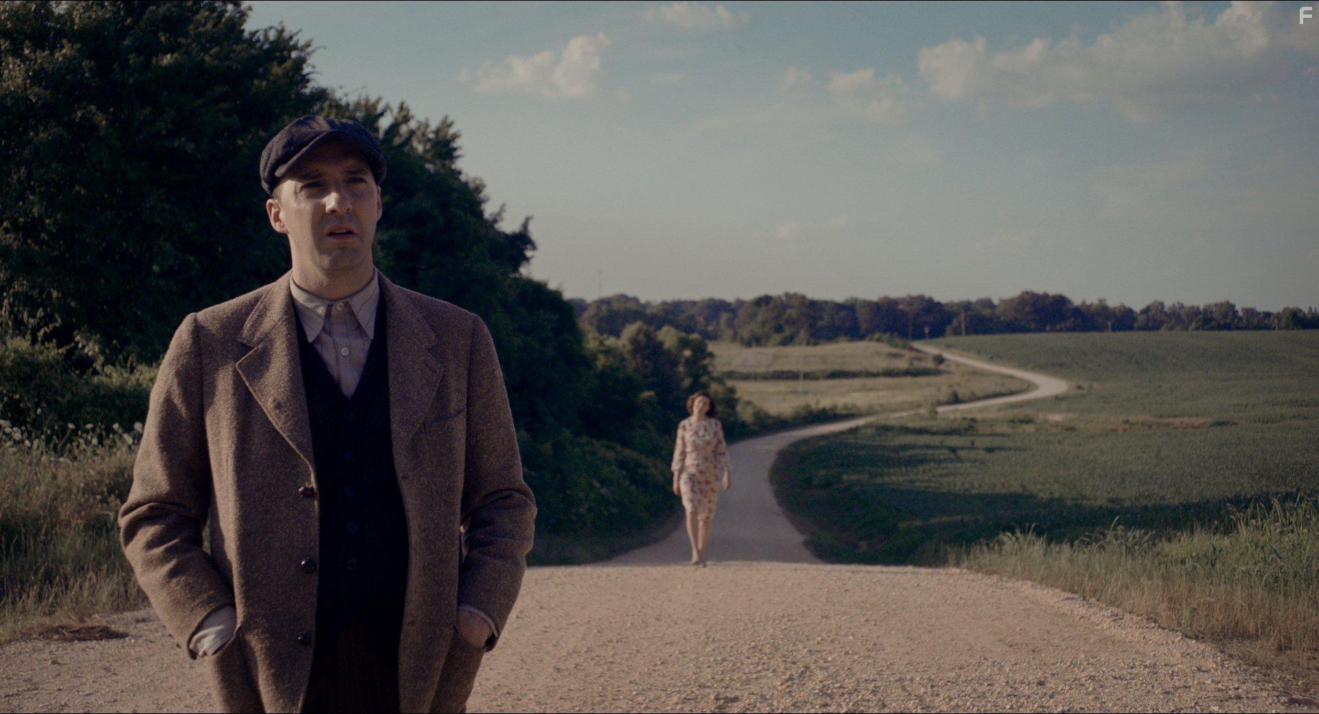 Heather Burns and Tony Hale in Brave New Jersey (2016)