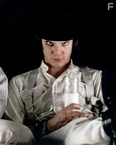 "A Clockwork Orange" Malcolm McDowell 1971 Warner