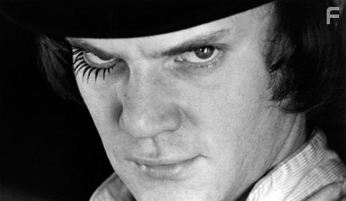 "A Clockwork Orange" Malcolm McDowell 1971 Warner