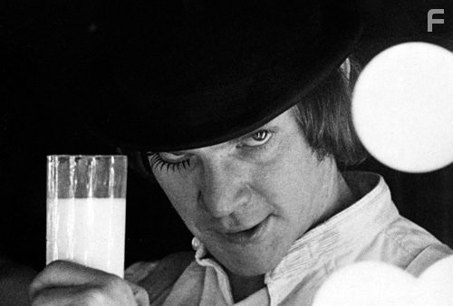 "A Clockwork Orange" Malcolm McDowell 1971 Warner