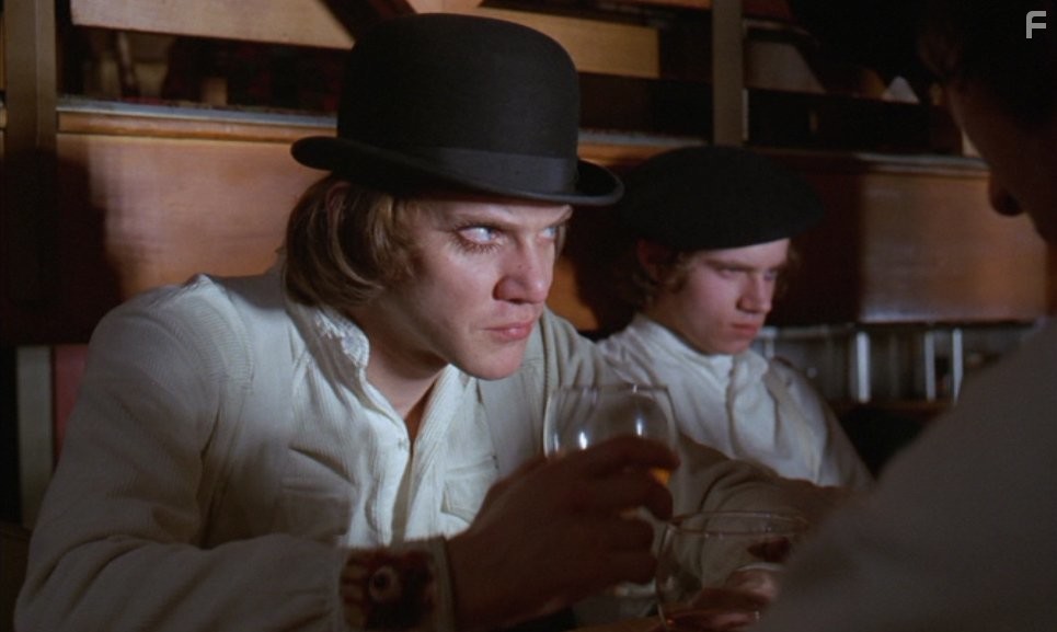 Malcolm McDowell in Заводной апельсин (1971)