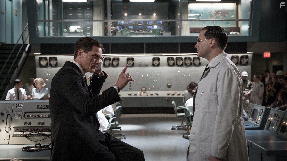 Michael Shannon, Michael Stuhlbarg, and Cyndy Day in The Shape of Water (2017)