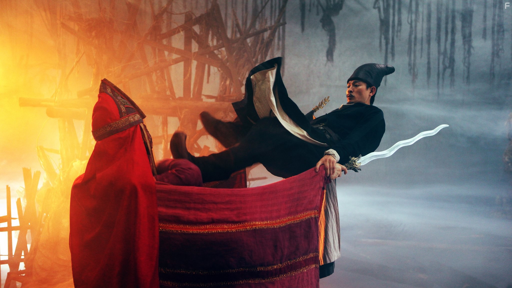 Детектив Ди и тайна призрачного пламени