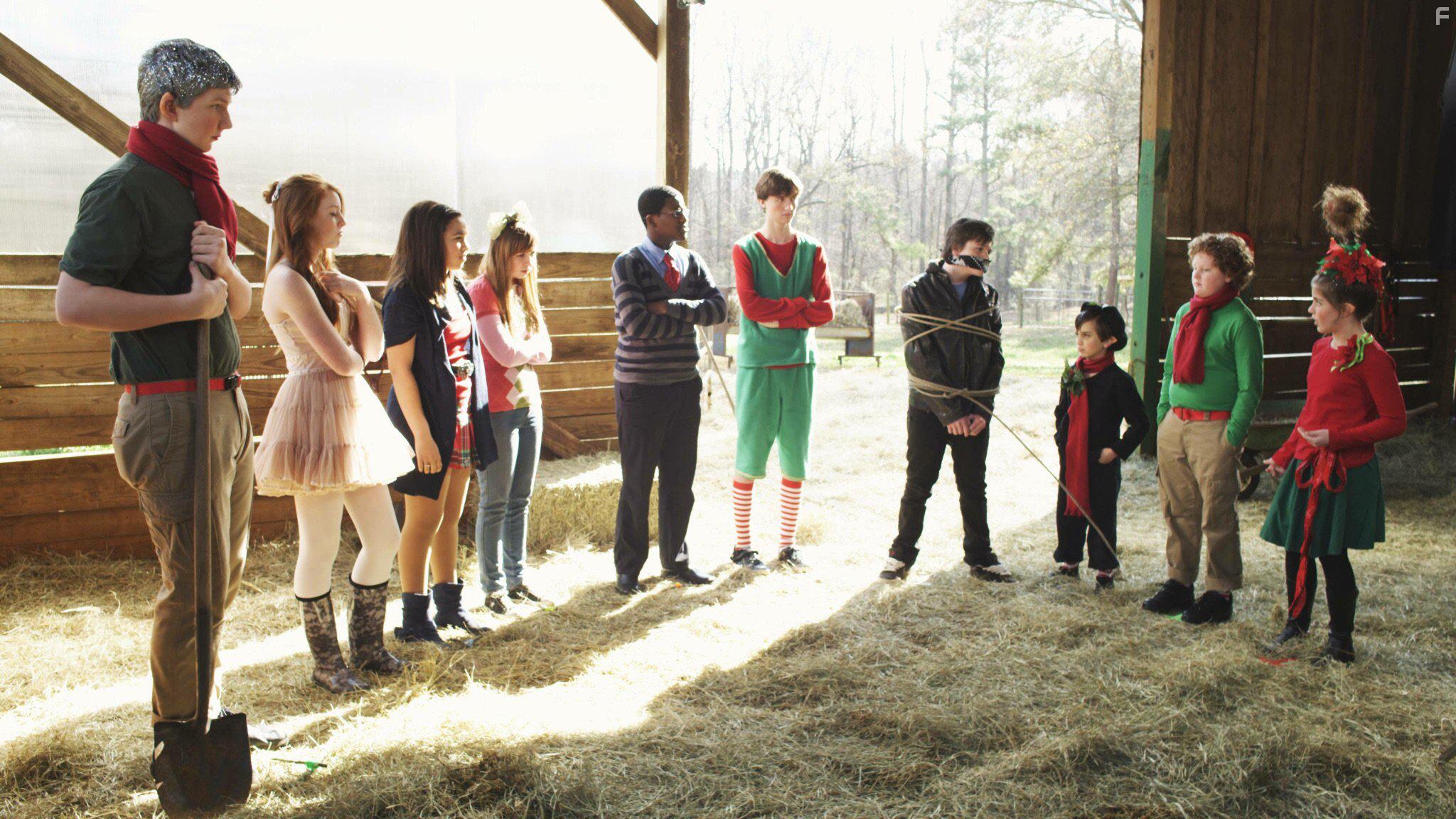Eric Roberts, Ken Feinberg, Kelly Nettles, Trey Best, Matthew Smock, William J. Harrison, Tessa Joy Thornbrough, Tim Baran, Ethan Major, Katie Delk, Annie Laurie Daniel, Abbey Kochman, Erika Bierman, Andrew Kochman, and Stephen Letnes in Santa's Boot Camp (2016)