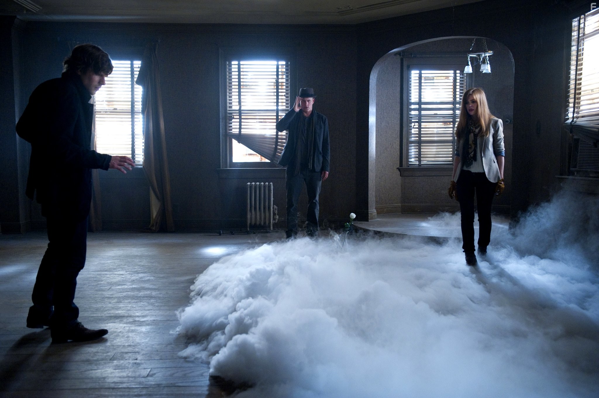 Woody Harrelson, Jesse Eisenberg, and Isla Fisher in Иллюзия обмана (2013)