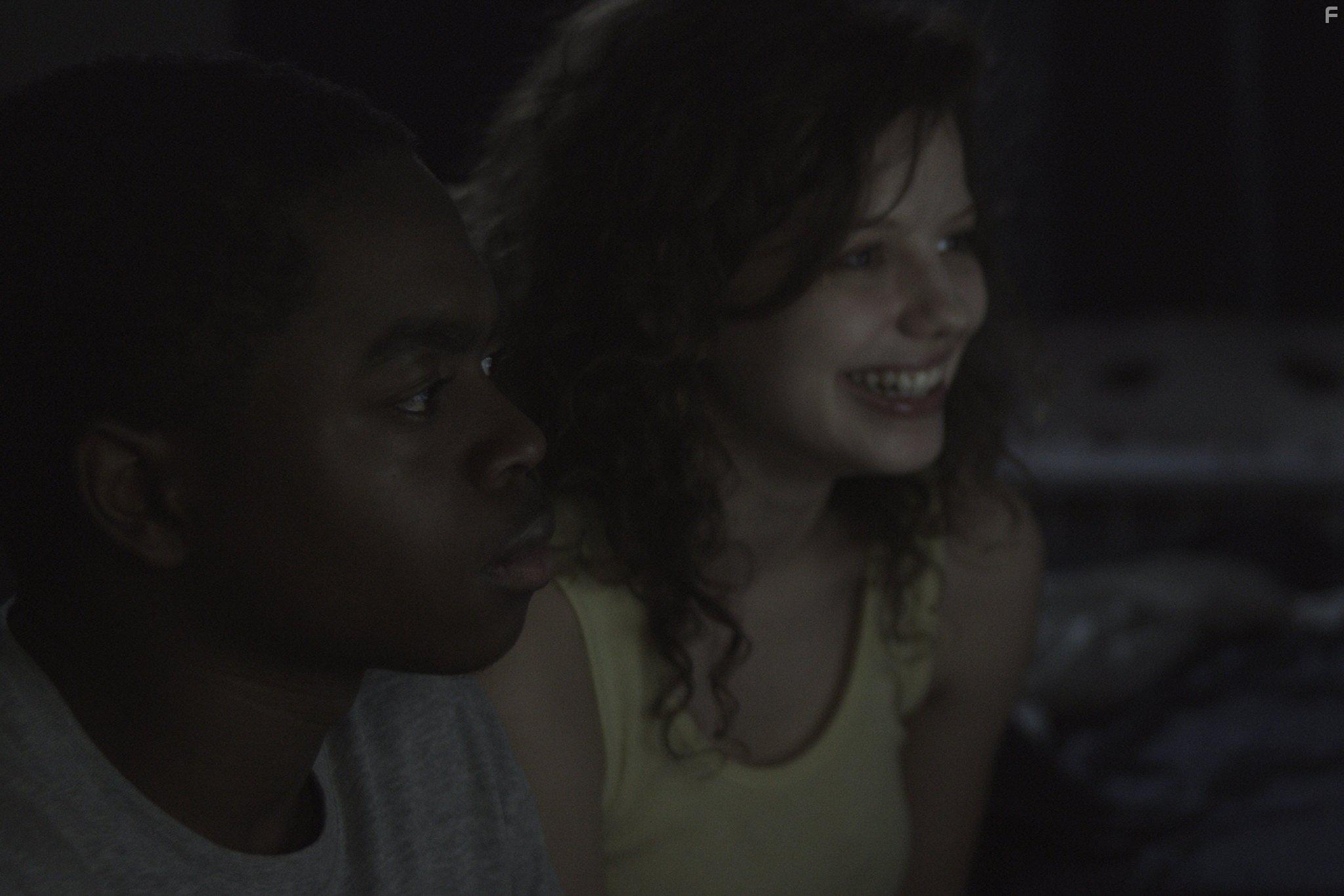Chloe Levine and Eric Ruffin in The Transfiguration (2016)