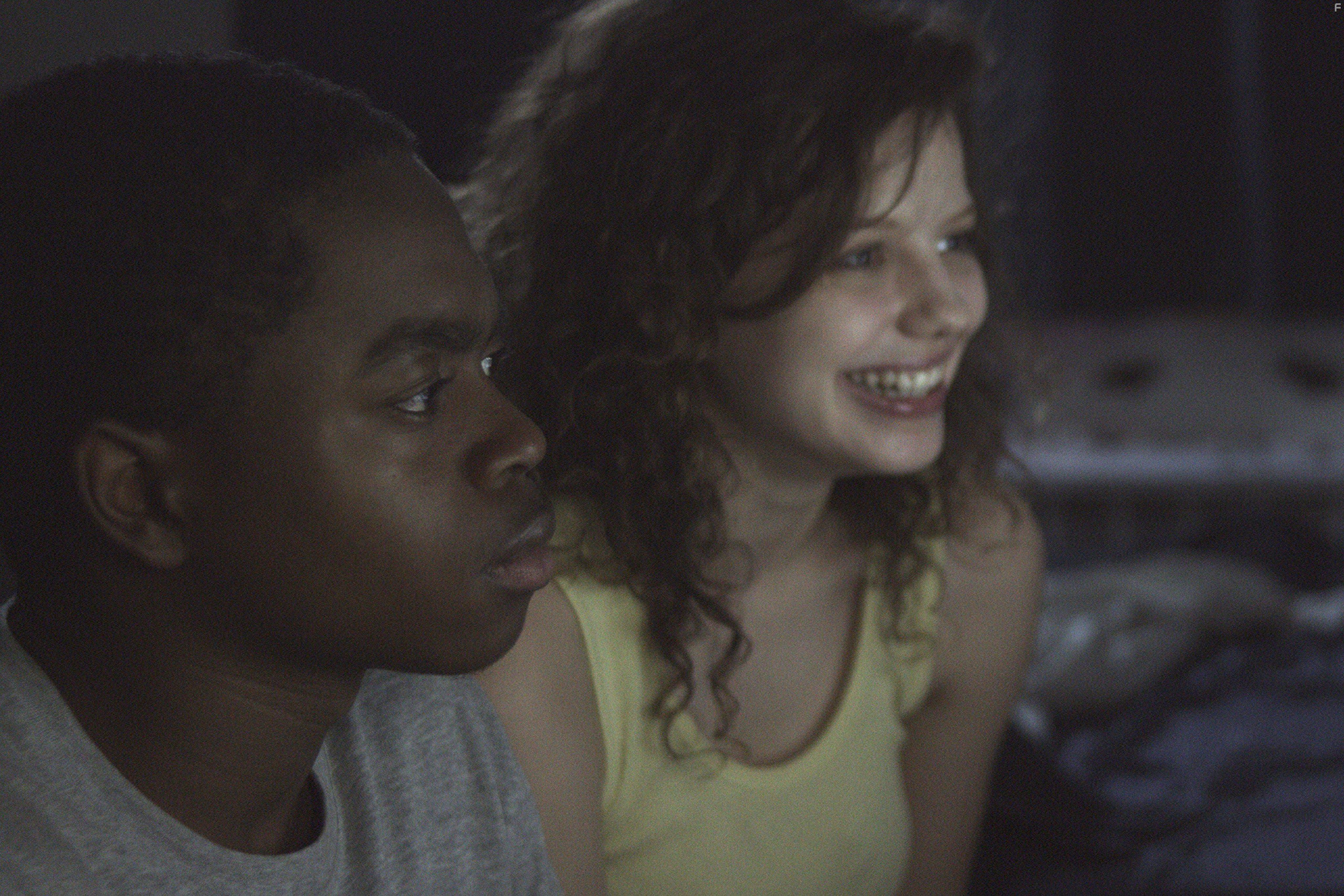 Chloe Levine and Eric Ruffin in The Transfiguration (2016)
