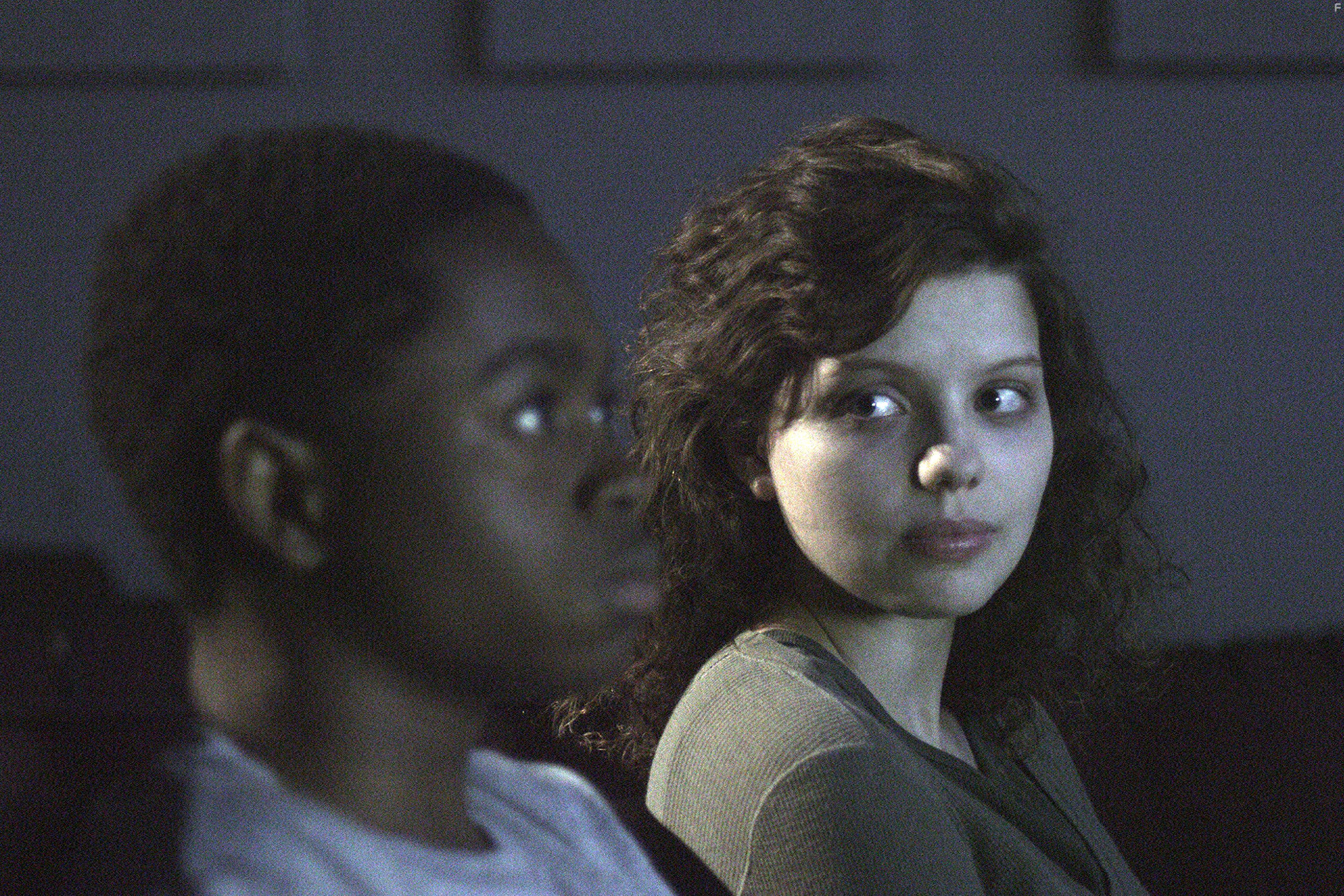 Chloe Levine and Eric Ruffin in The Transfiguration (2016)