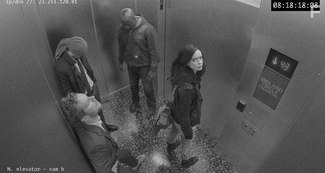 Charlie Cox, Krysten Ritter, Mike Colter, and Finn Jones in The Defenders (2017)