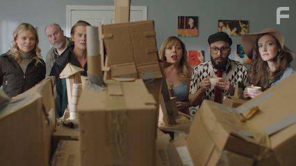 Rick Overton, Kirsten Vangsness, Timothy Nordwind, Stephanie Allynne, Kamilla Alnes, and Drew Knigga in Dave Made a Maze (2017)