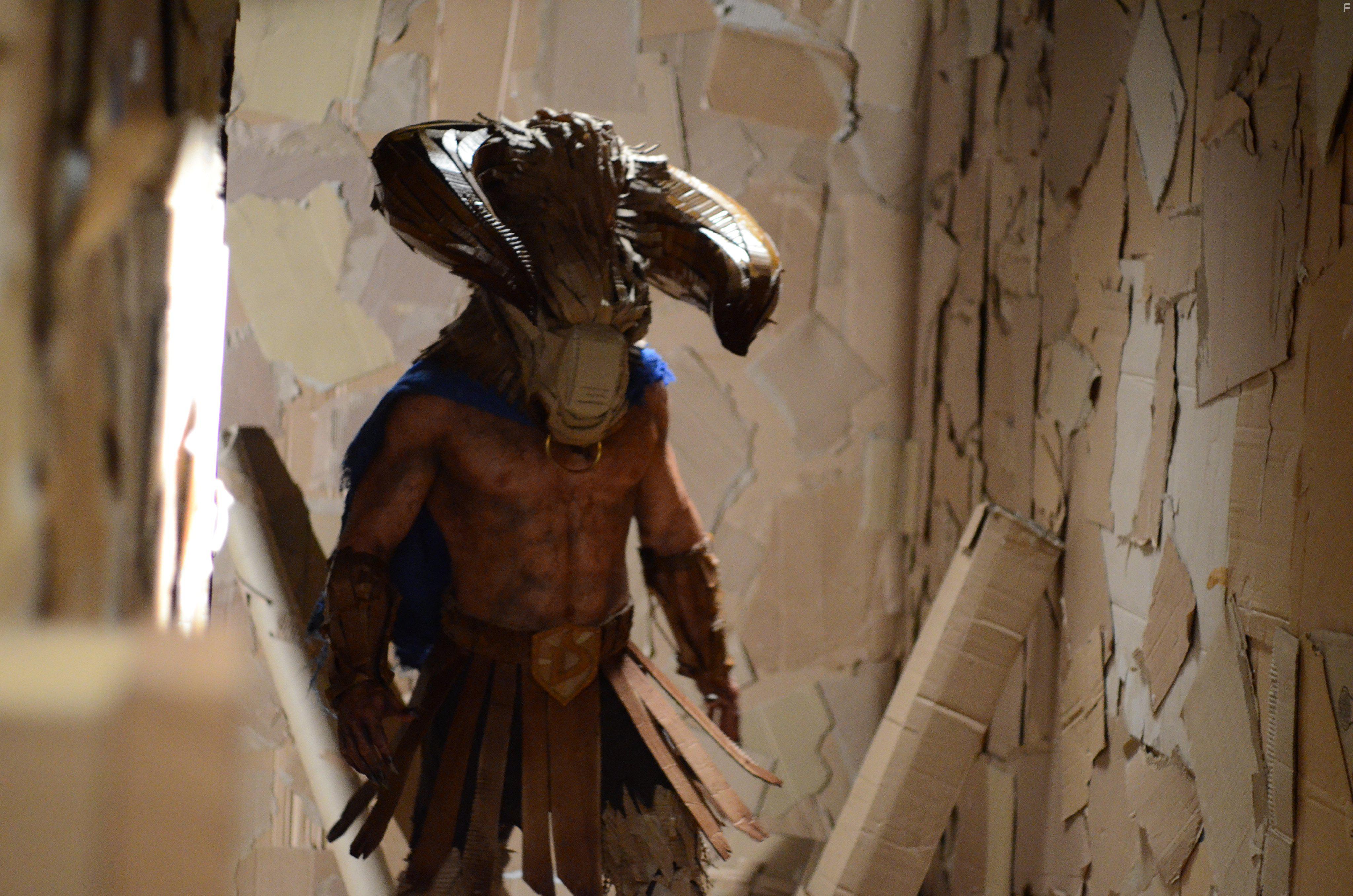 Дэйв сделал лабиринт