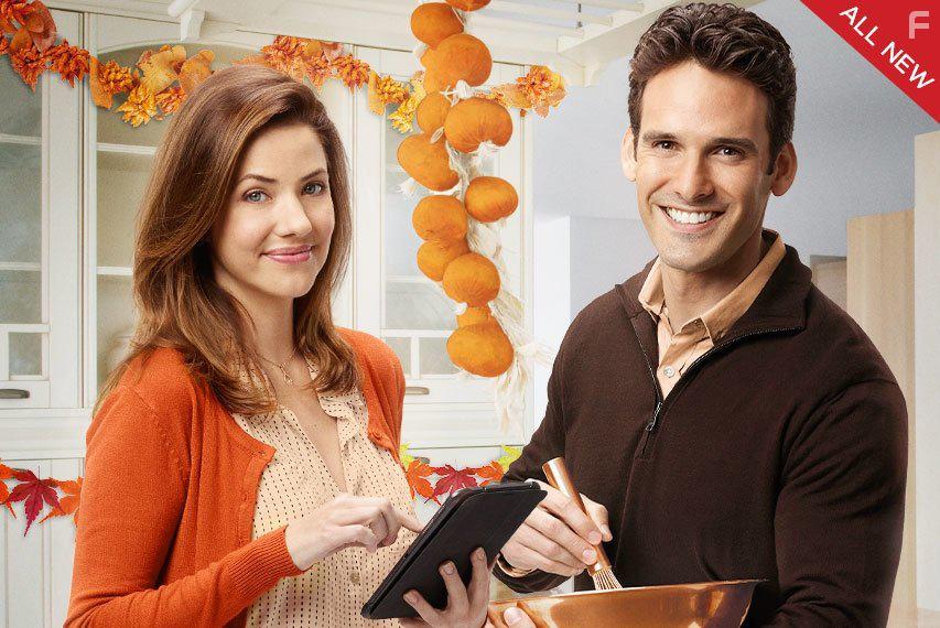 Julie Gonzalo and Eric Aragon in Pumpkin Pie Wars (2016)