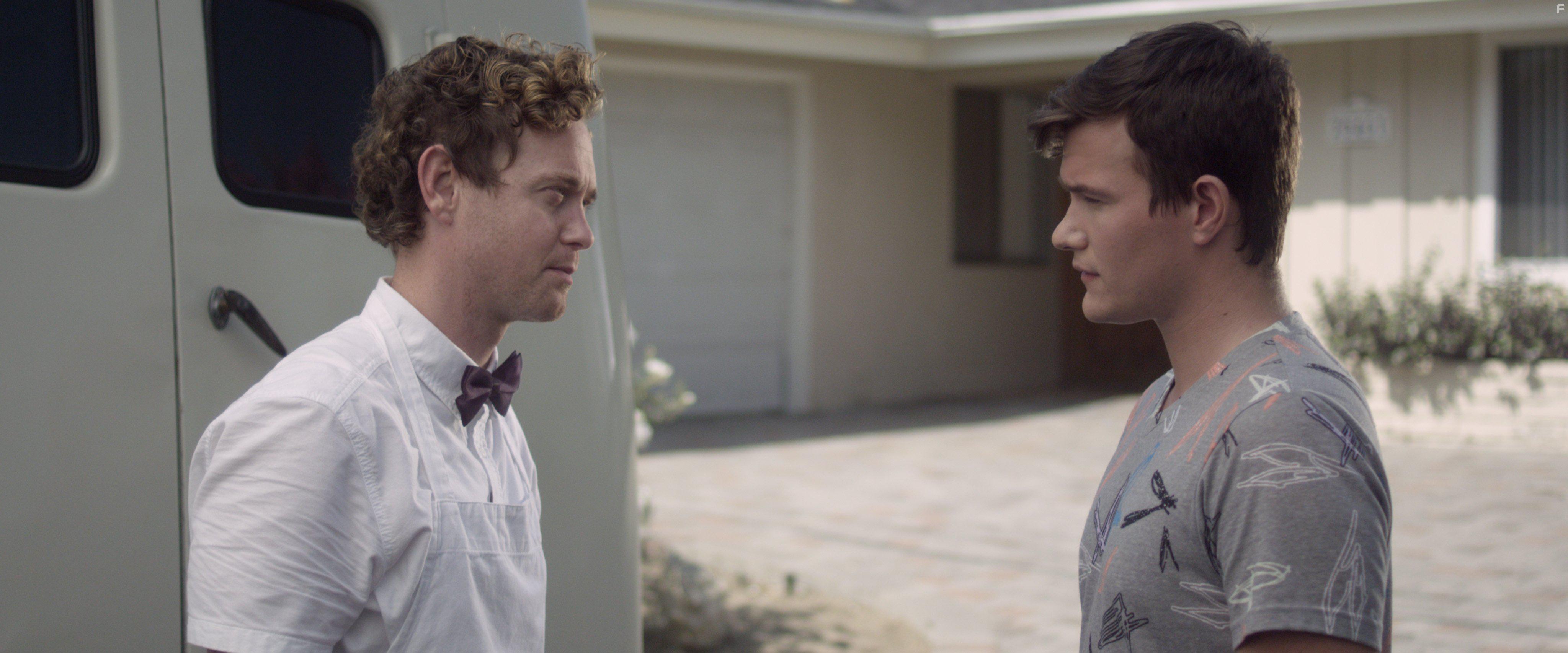 Emil Johnsen and Sam Schweikert in The Ice Cream Truck (2017)