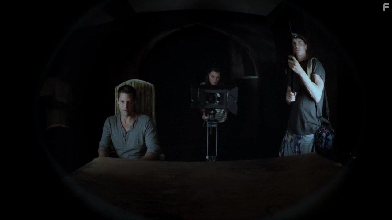 Justin Bruening, Toby Hemingway, and Murielle Zuker in The Monster Project (2017)