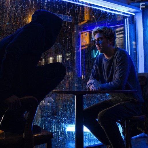 Nat Wolff and Lakeith Stanfield in Death Note (2017)
