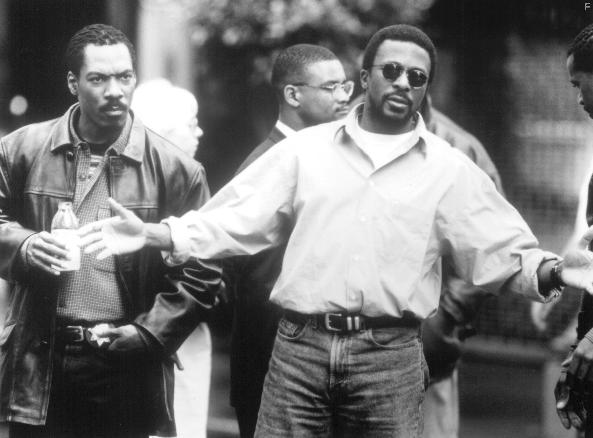 Eddie Murphy and Thomas Carter in Городская полиция (1997)