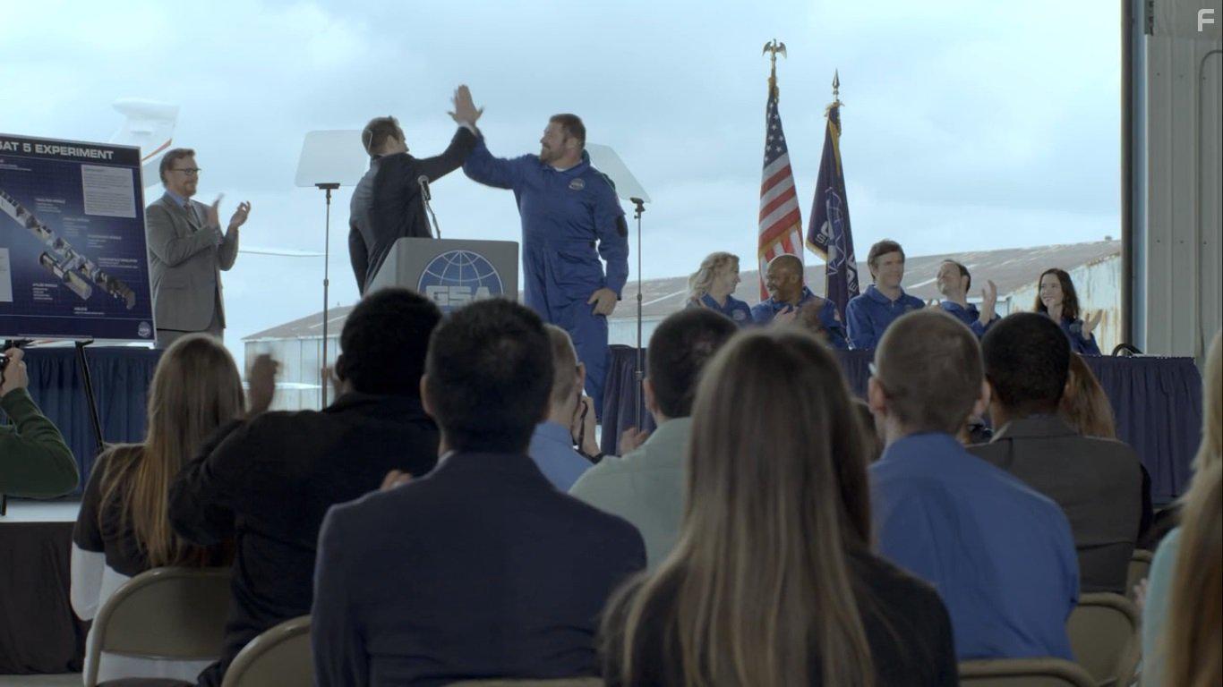 Christopher McDonald, Jack Coleman, Jack Davenport, Brad William Henke, Erik King, Marguerite Moreau, Anna Lise Phillips, and Christopher Redman in The Tank (2017)