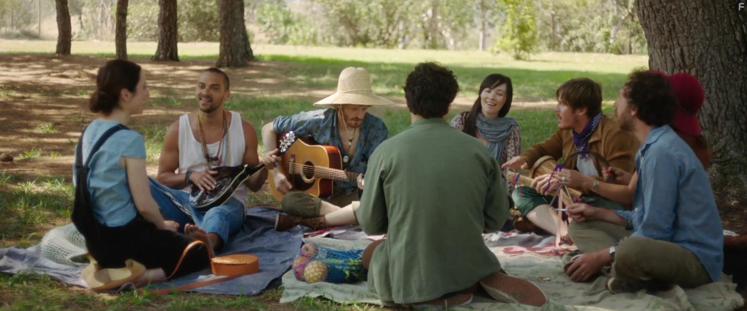 Jesse Williams, Adam Pally, and Zoe Lister-Jones in Band Aid (2017)