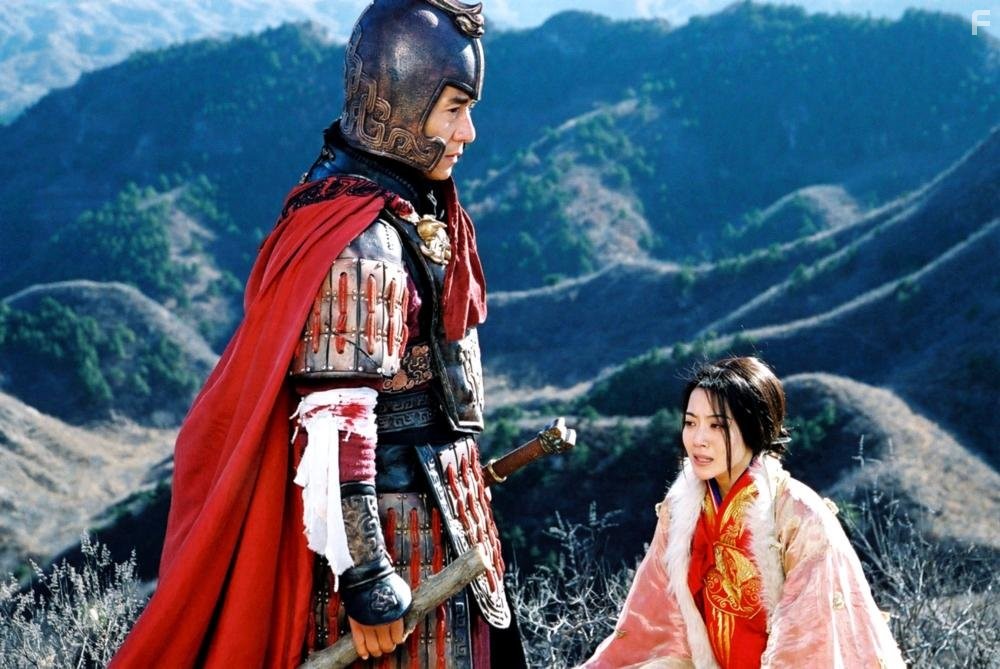 Jackie Chan and Hee-seon Kim in Миф (2005)