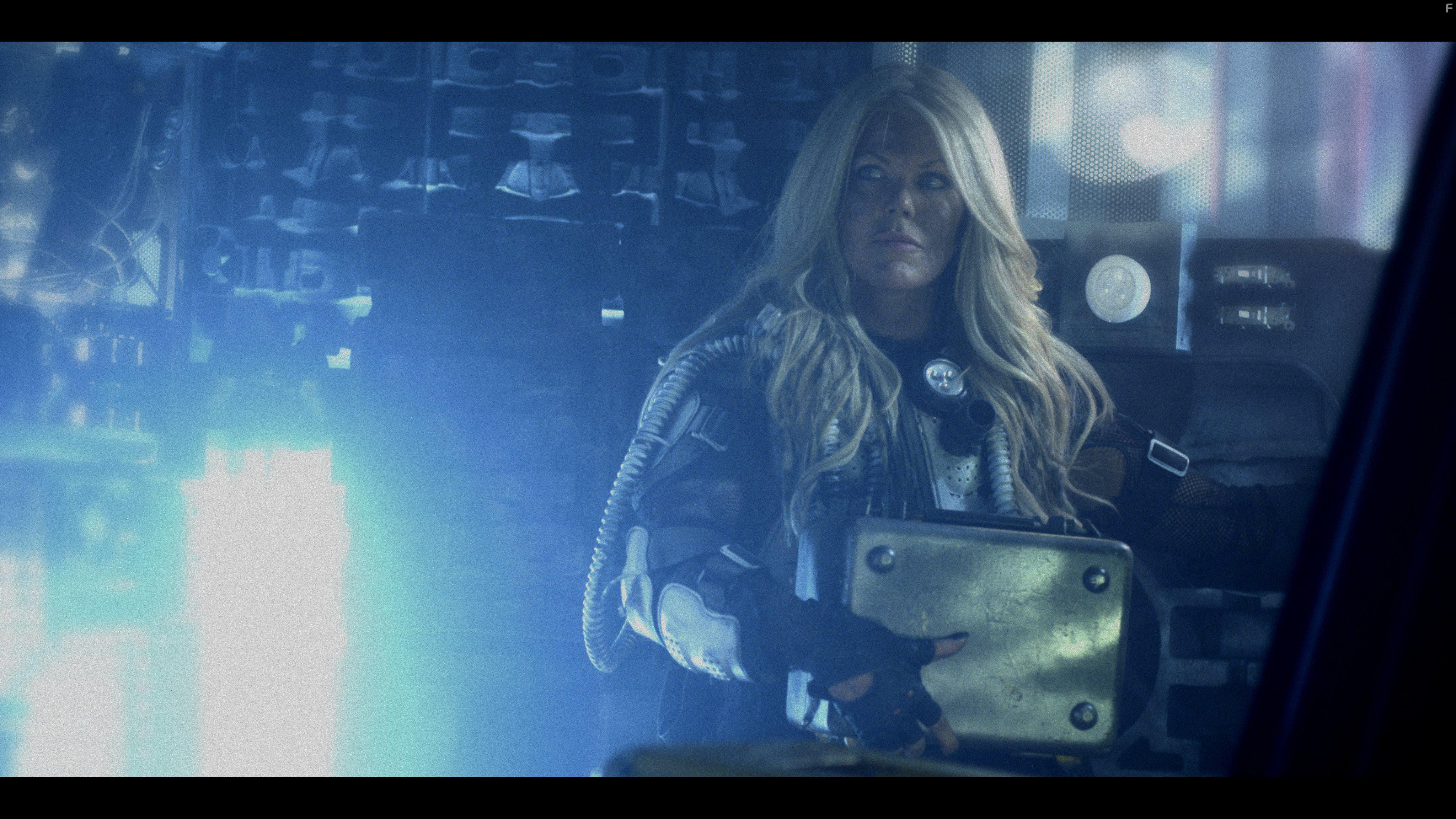 Tracey Birdsall and Neil Johnson in Rogue Warrior: Robot Fighter (2017)