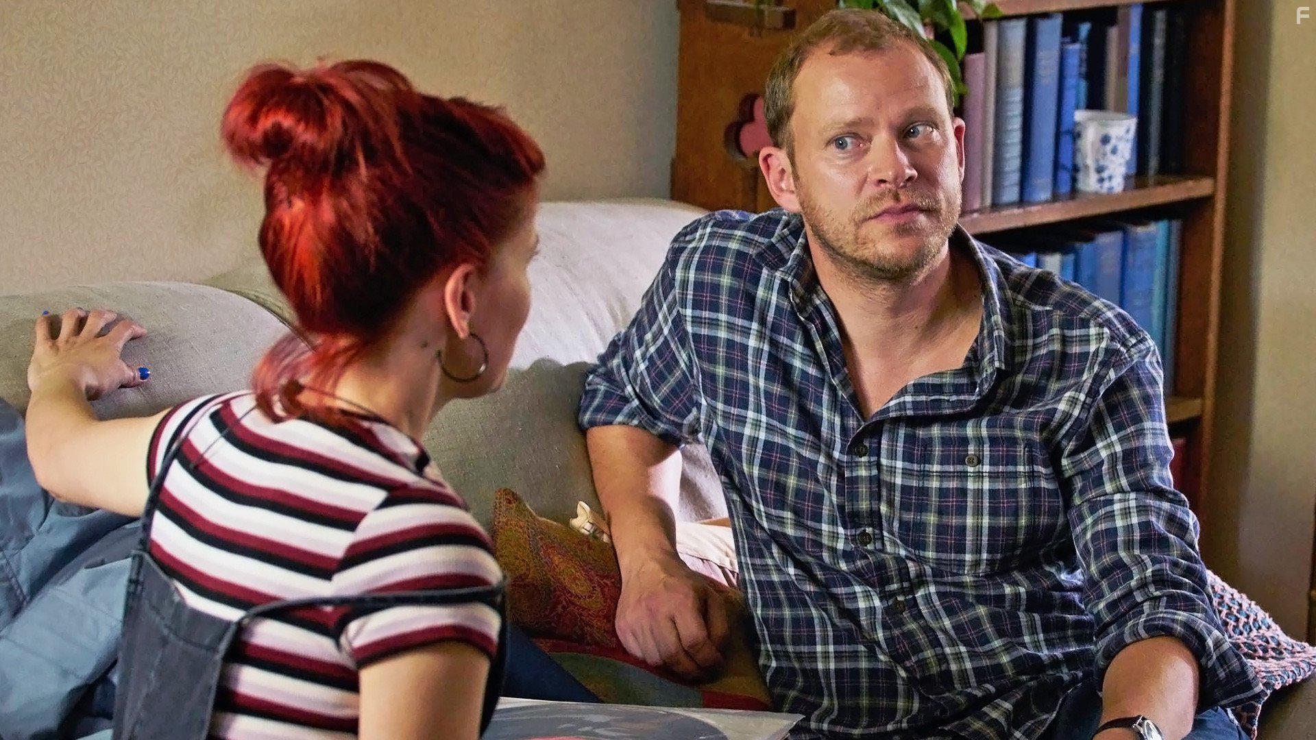 Robert Webb and Louise Brealey in Back (2017)
