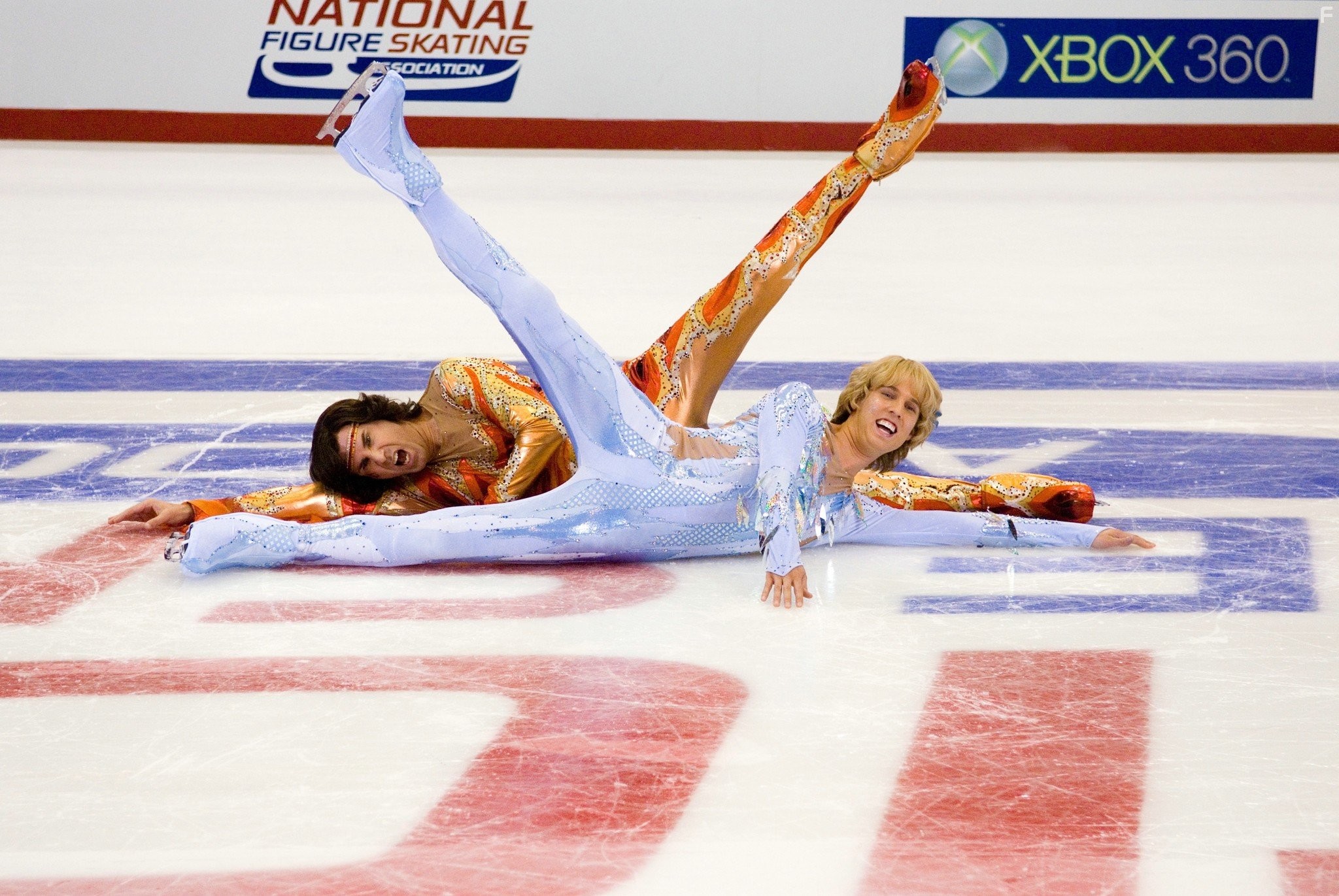 Will Ferrell and Jon Heder in Лезвия славы: Звездуны на льду (2007)