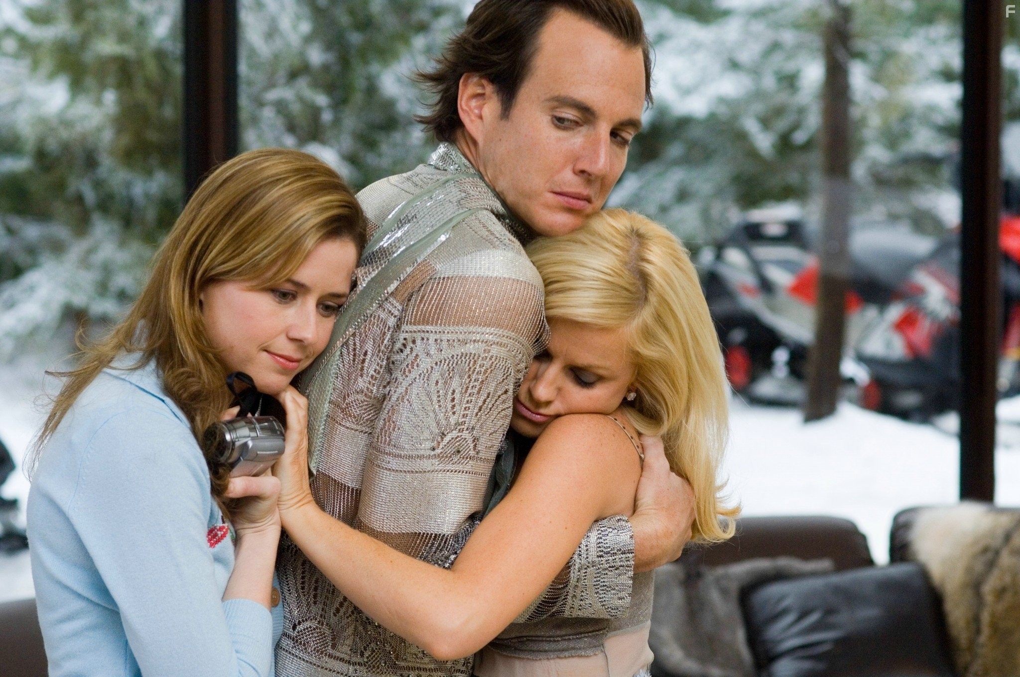 Will Arnett, Jenna Fischer, and Amy Poehler in Лезвия славы: Звездуны на льду (2007)