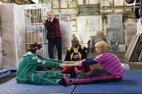 Will Ferrell and Jon Heder in Лезвия славы: Звездуны на льду (2007)