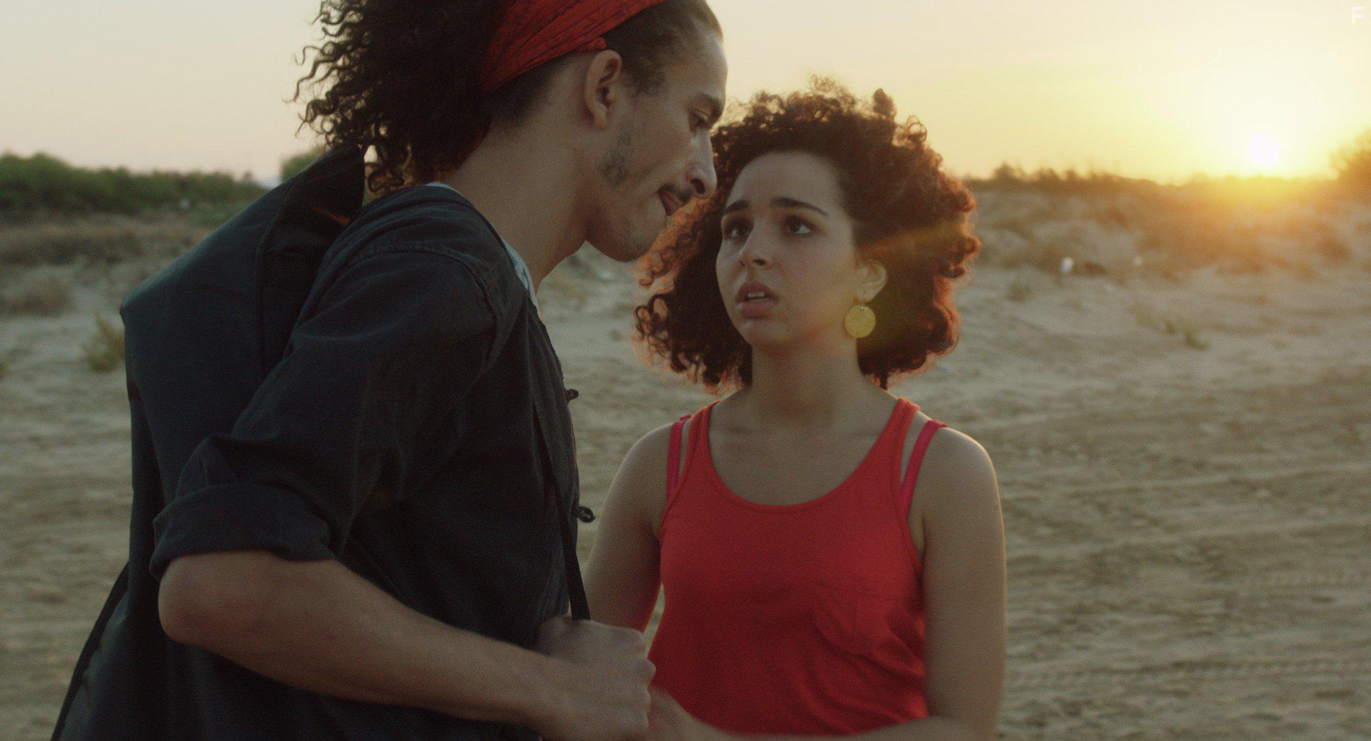 Baya Medhaffer and Montassar Ayari in  peine j'ouvre les yeux (2015)