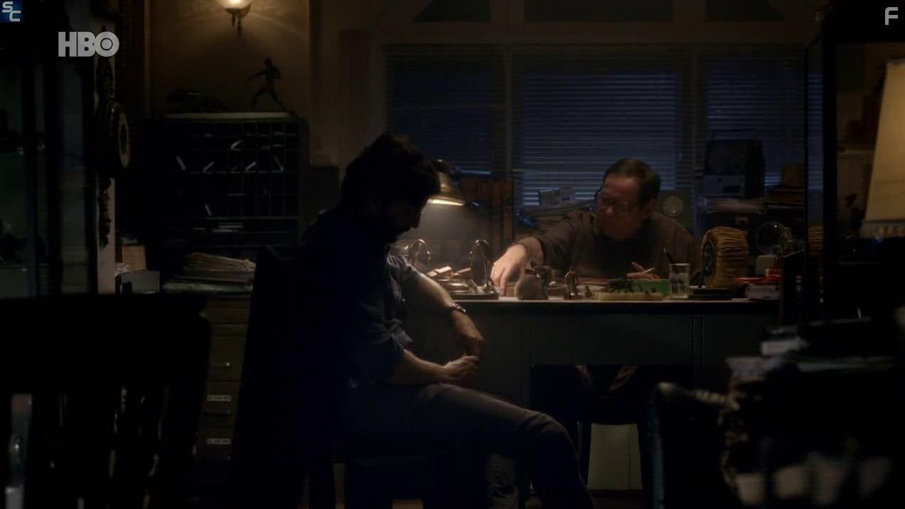 Joaqun Furriel and Luis Luque in El Jardn de Bronce (2017)