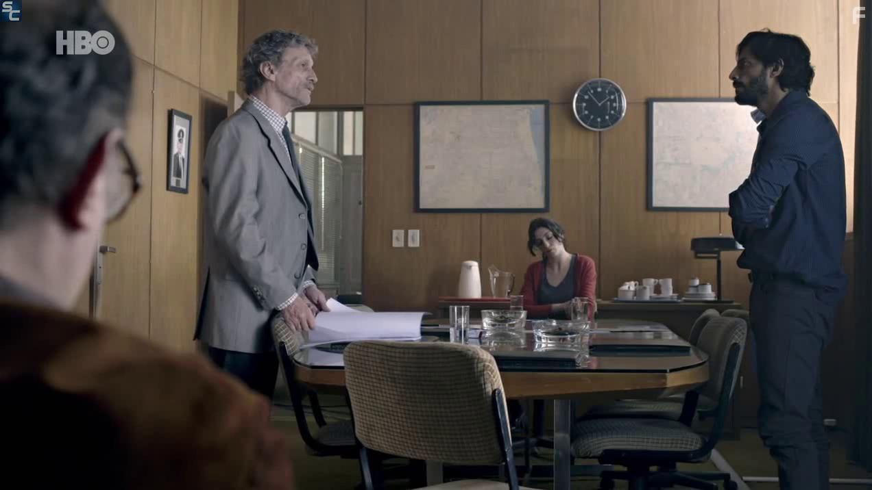 Daniel Fanego, Joaqun Furriel, and Julieta Zylberberg in El Jardn de Bronce (2017)