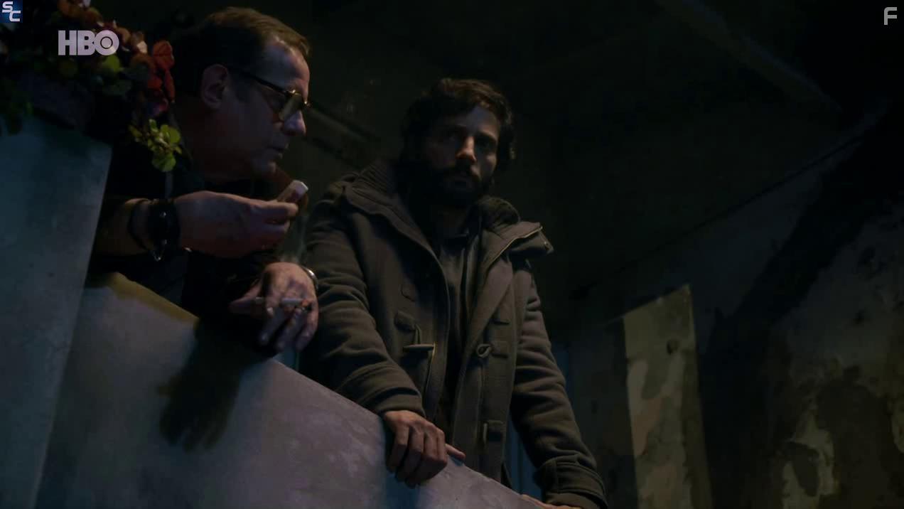 Joaqun Furriel and Luis Luque in El Jardn de Bronce (2017)