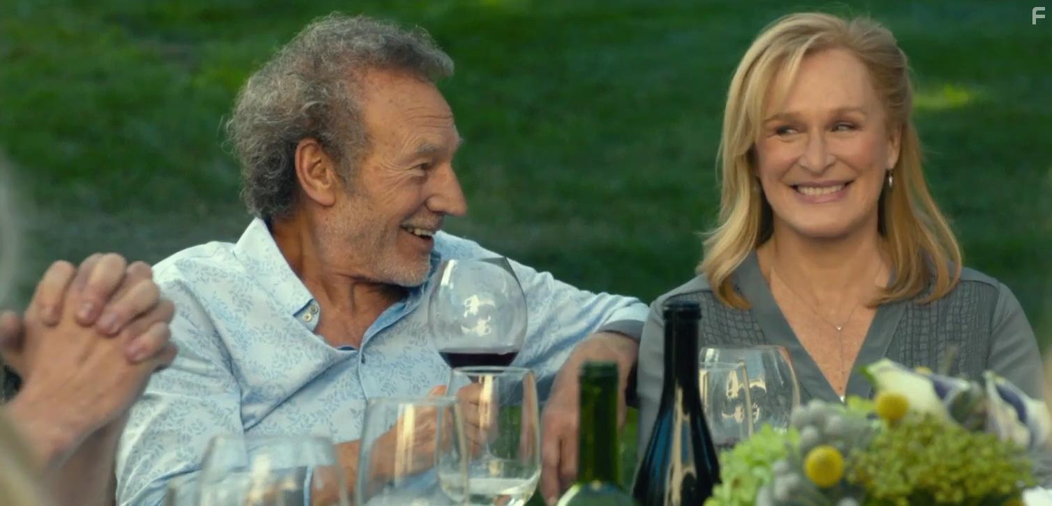 Glenn Close and Patrick Stewart in The Wilde Wedding (2017)