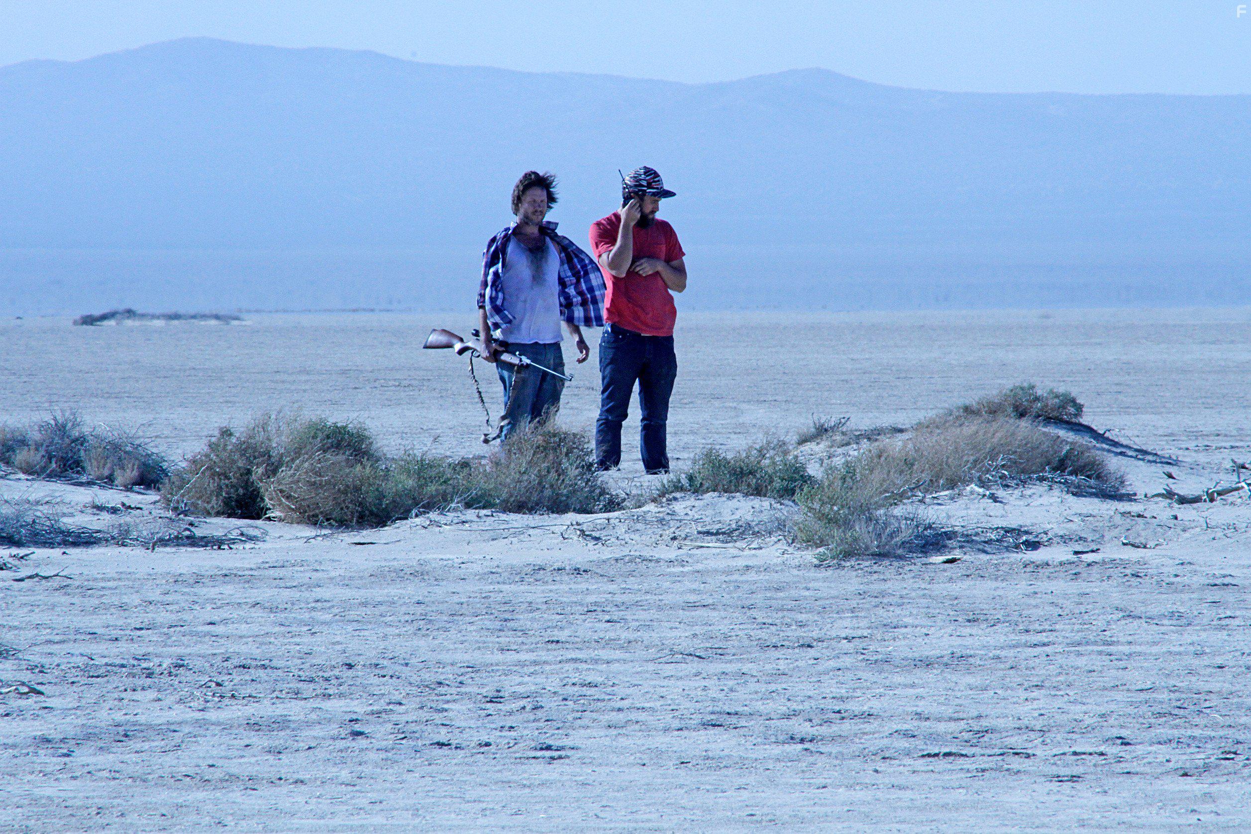 Martin Dingle Wall and Louie Gibson in Happy Hunting (2017)