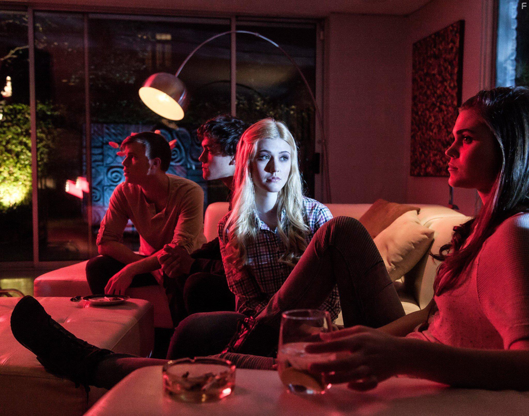 Katherine McNamara, Brittany Clark, Colby Arps, and Chris Floyd in Indiscretion (2016)