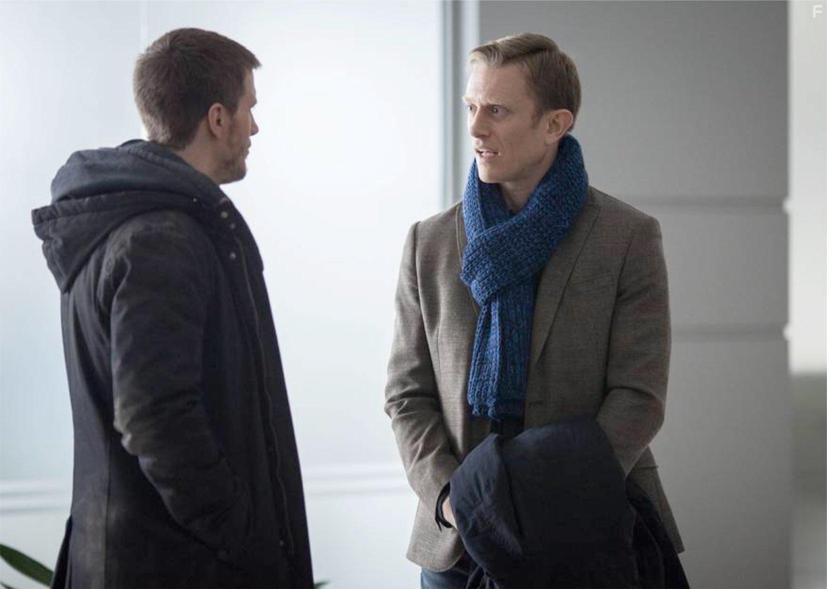 Neil Jackson and Patrick Heusinger in Absentia (2017)