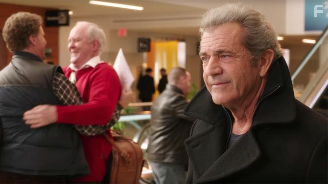 Mel Gibson, John Lithgow, and Will Ferrell in Daddy's Home 2 (2017)