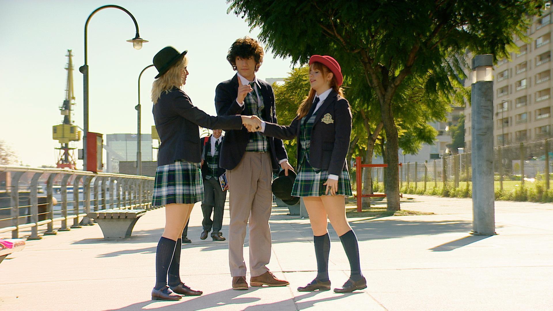 Ana Jara, Jorge Lpez, and Chiara Parravicini in Soy Luna (2016)