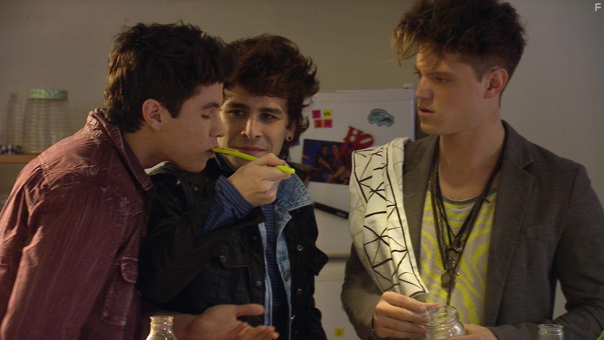 Michael Ronda, Gastn Vietto, and Lionel Ferro in Soy Luna (2016)