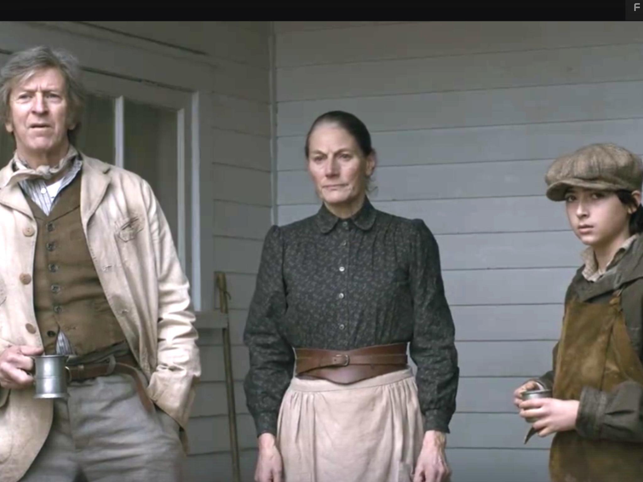 Geraldine James, R.H. Thomson, and Aymeric Jett Montaz in Anne with an E (2017)