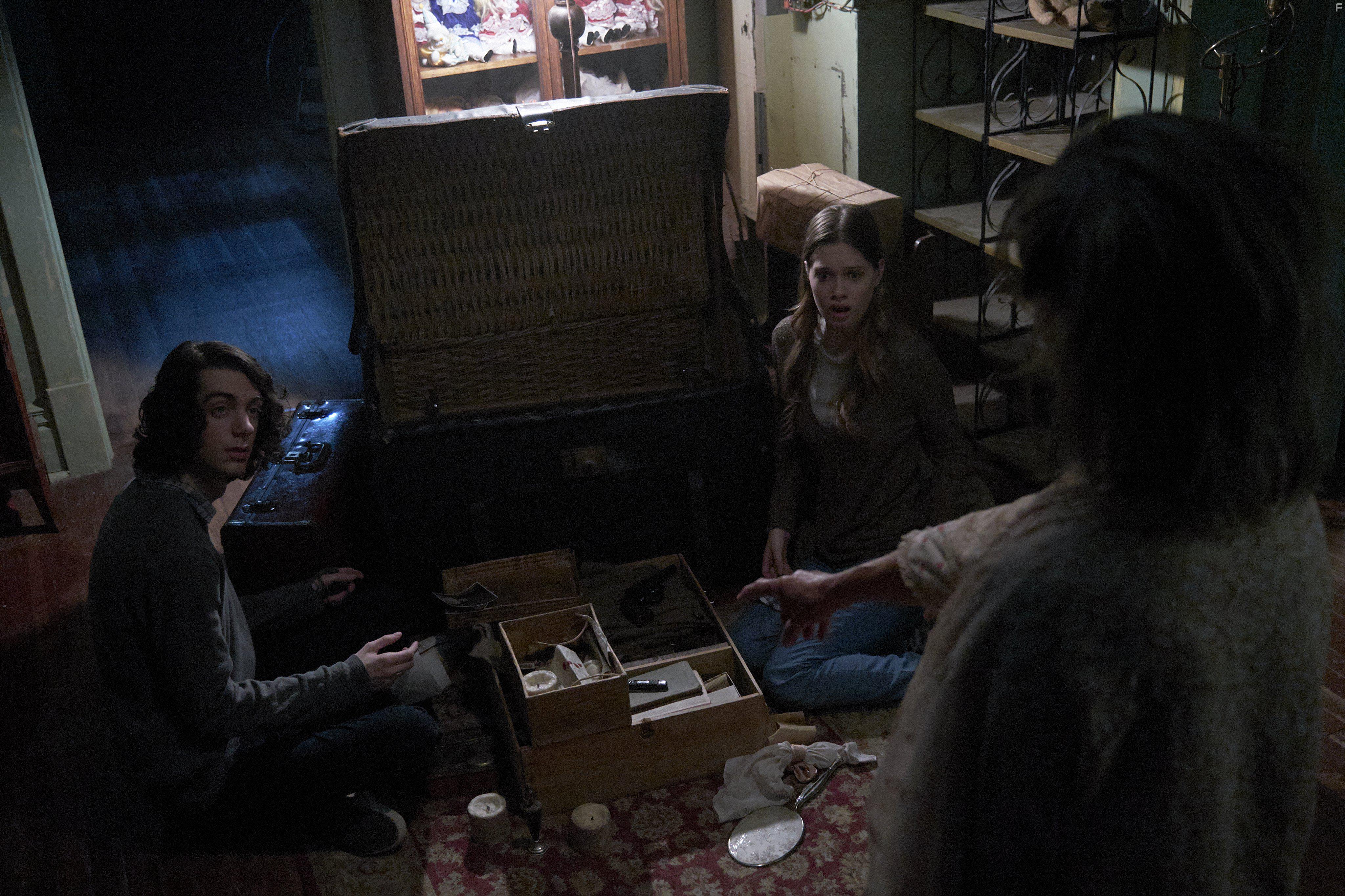 Grayson Gabriel and Gabrielle Haugh in The Midnight Man (2016)