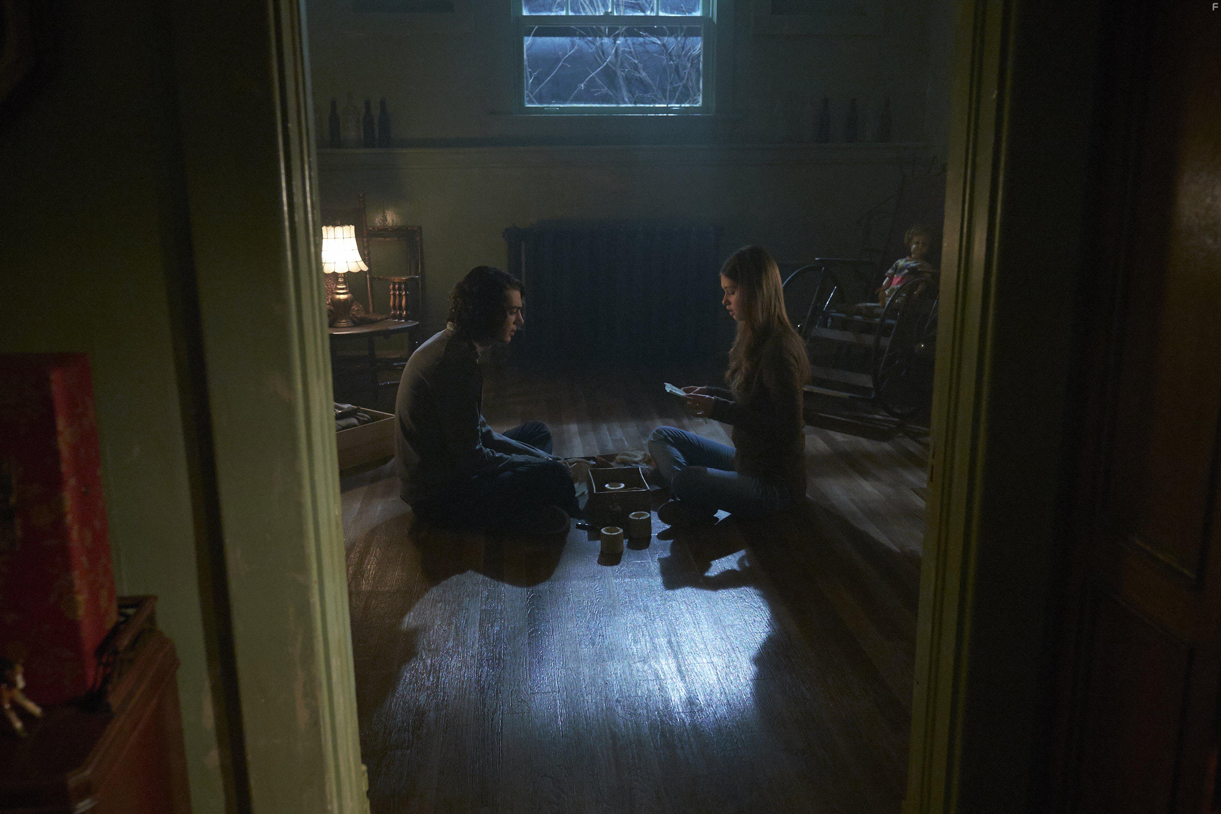 Grayson Gabriel and Gabrielle Haugh in The Midnight Man (2016)