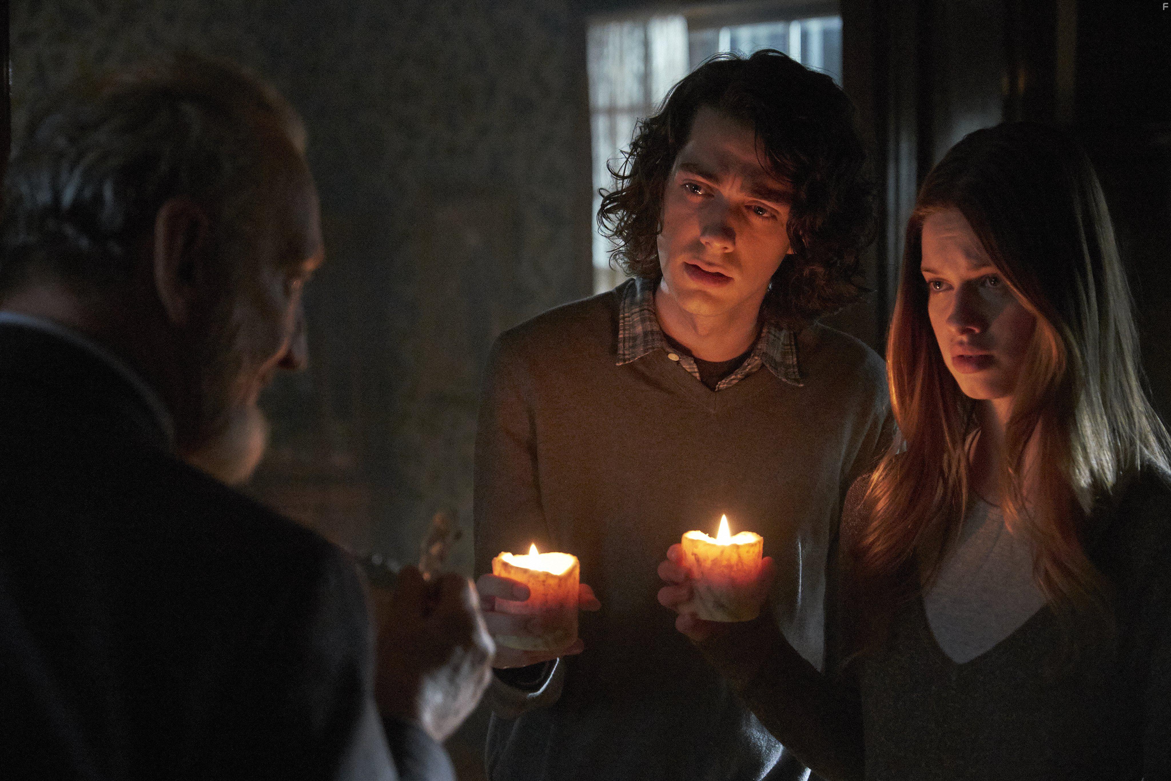 Robert Englund, Grayson Gabriel, and Gabrielle Haugh in The Midnight Man (2016)