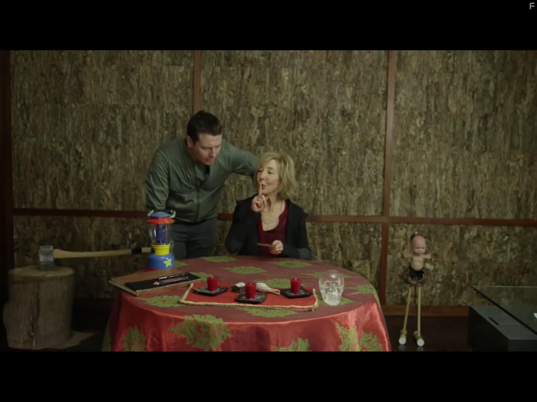 Lin Shaye and Leigh Whannell in Insidious: The Last Key (2018)