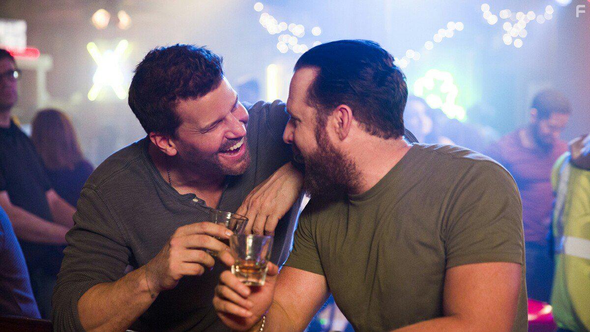 David Boreanaz and A.J. Buckley in SEAL Team (2017)