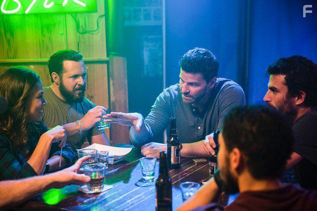 David Boreanaz, Neil Brown Jr., A.J. Buckley, and Toni Trucks in SEAL Team (2017)