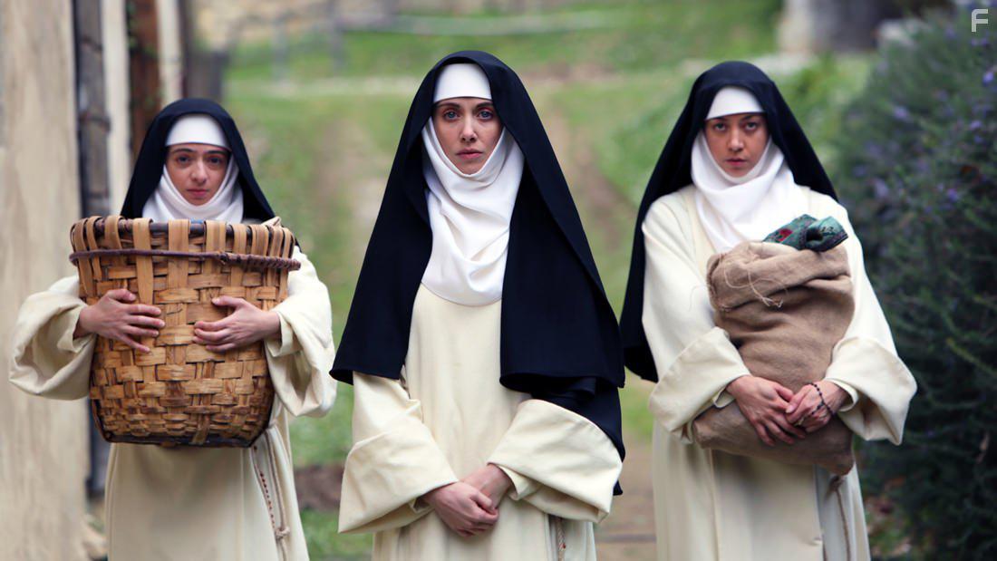 Alison Brie, Kate Micucci, and Aubrey Plaza in The Little Hours (2017)