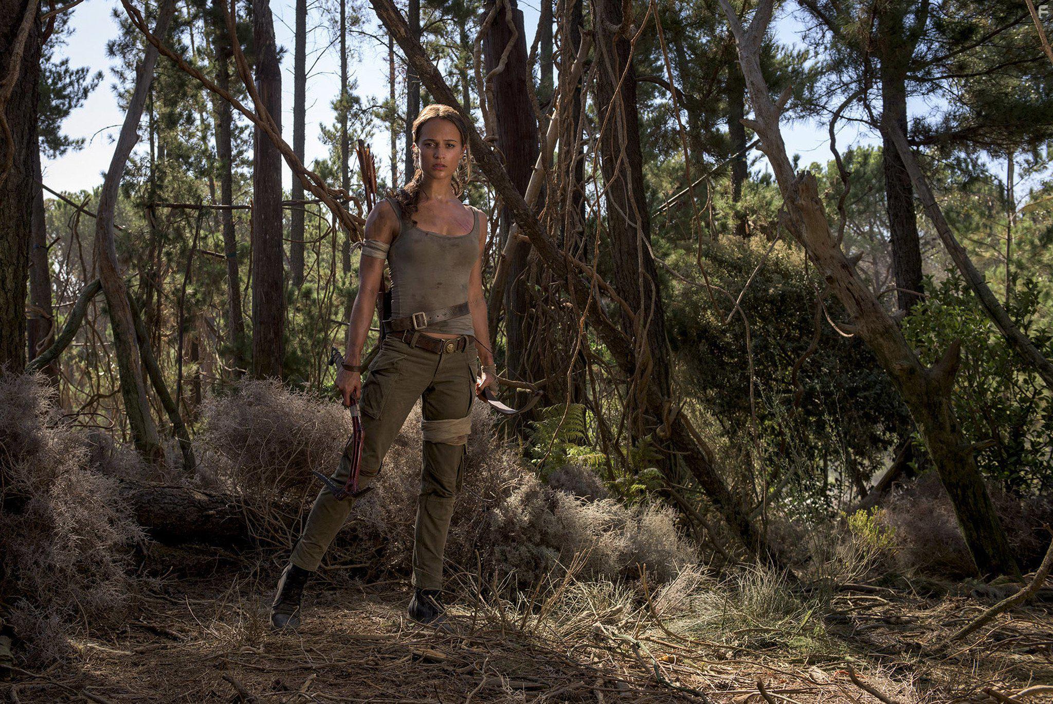 Alicia Vikander in Tomb Raider (2018)