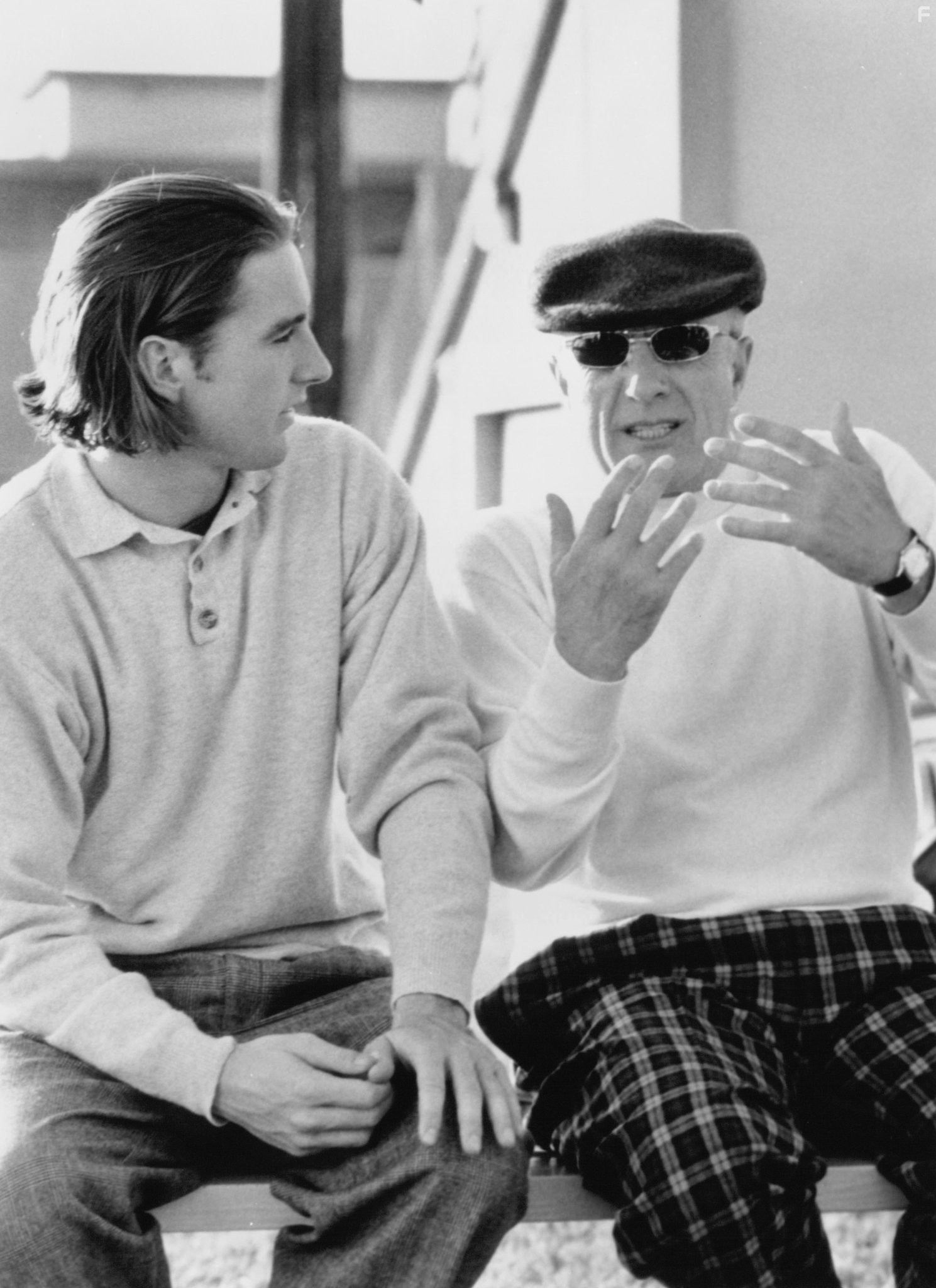 James Caan and Luke Wilson in Бутылочная ракета (1996)