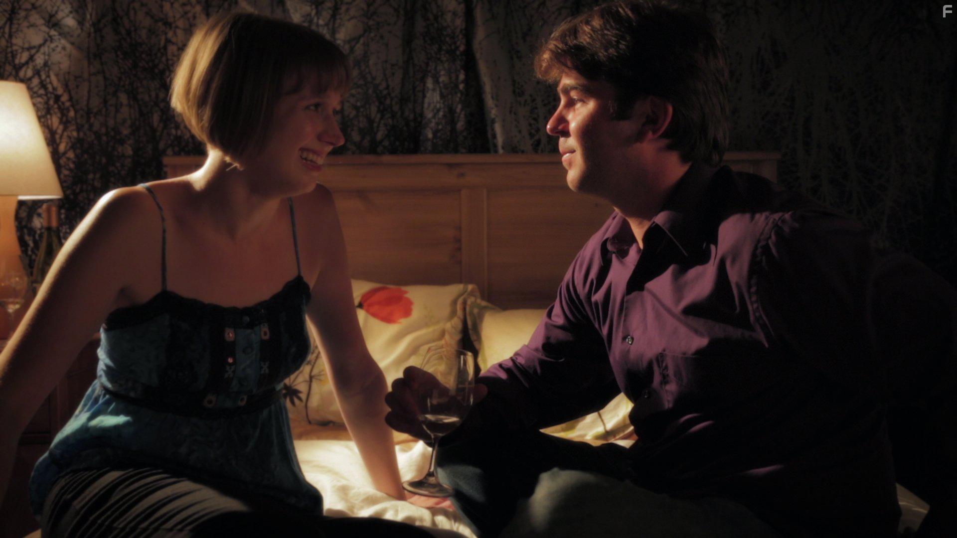 Amy Vorpahl and Trevor St. John David in The Worst Year of My Life (2015)